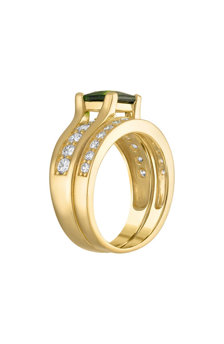 FZN Chrome Diopside Ring, Alternate, color, Yellow Gold