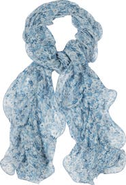 Lauren Ralph Lauren Floral Double Ruffle