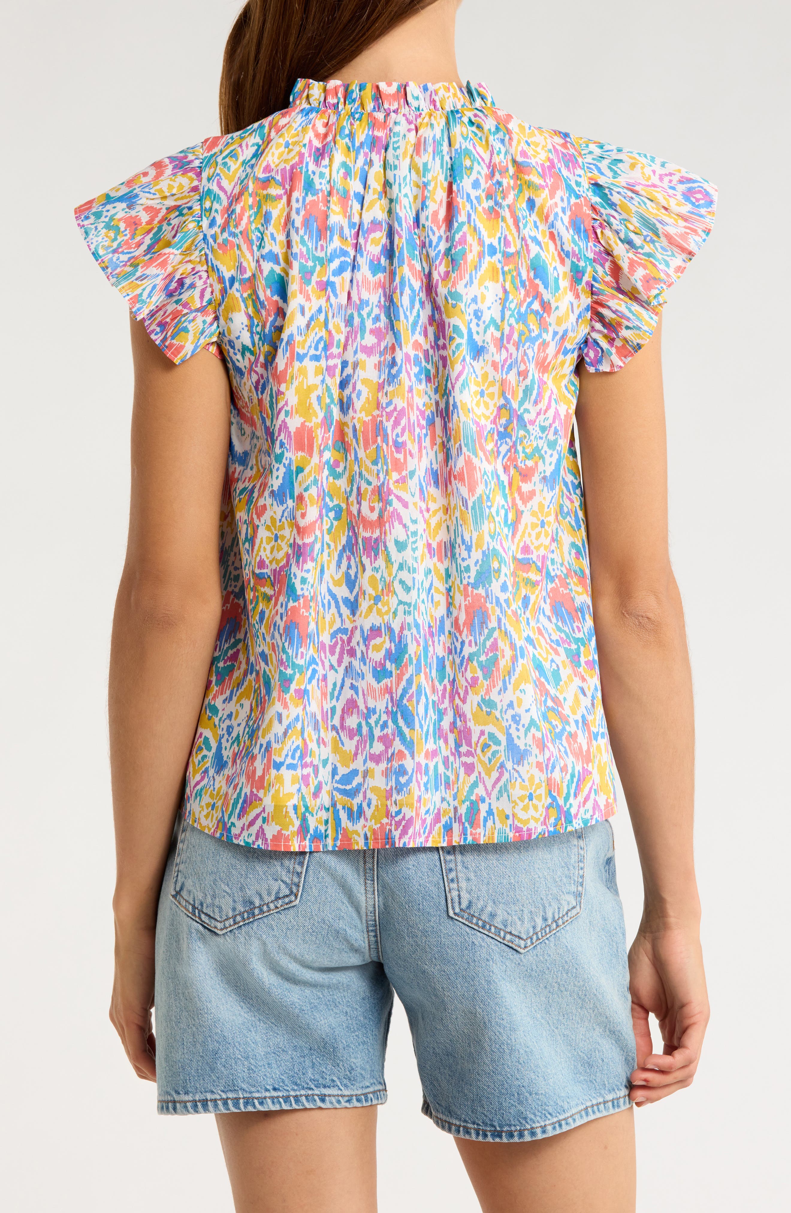 Deniza Flutter Sleeve Top - image 2