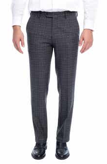 VELLAPAIS Tirfon Plaid Straight Leg Pants