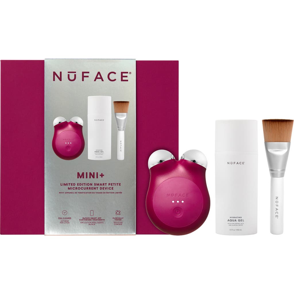 NuFACE® MINI+ Smart Facial Device Kit $325 Value in Velvet Rose  product