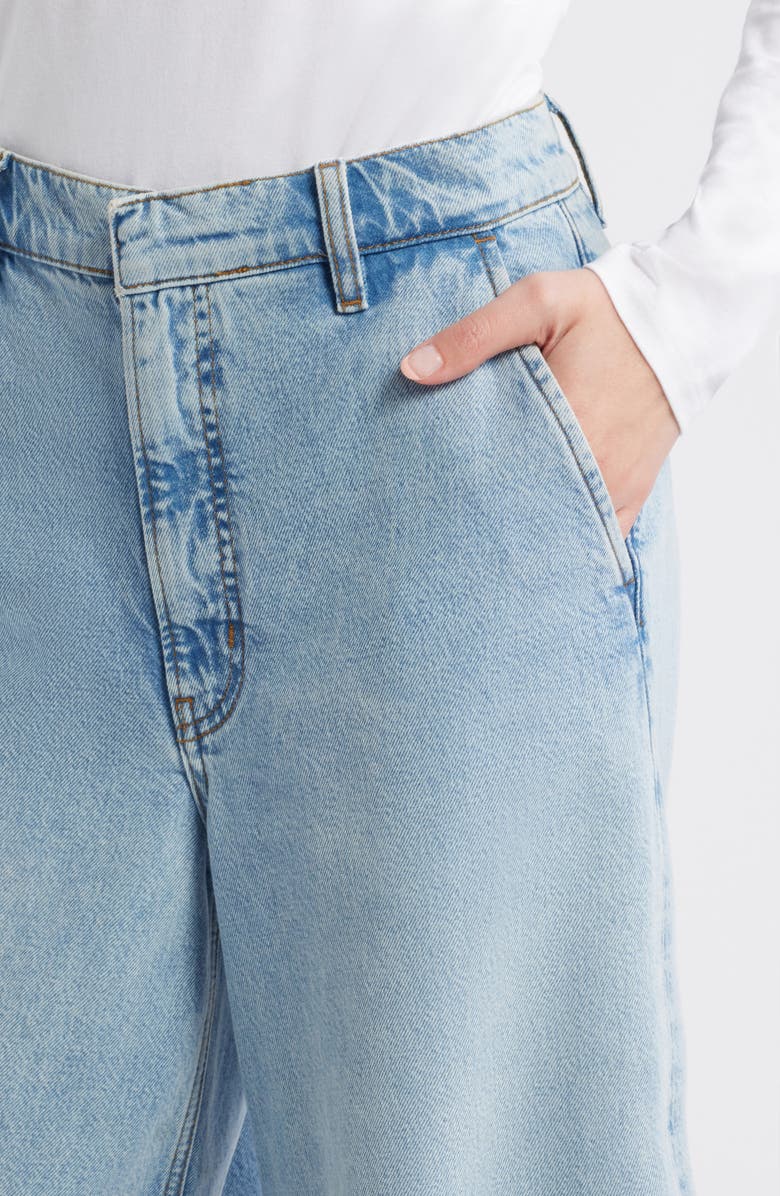 FRAME The High Waist Wide Leg Trouser Jeans, Alternate, color, Ettie