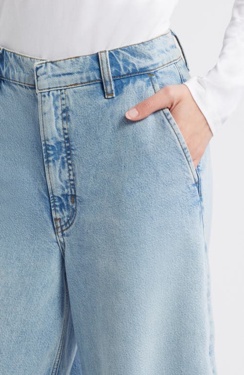 FRAME FRAME THE HIGH WAIST WIDE LEG TROUSER JEANS