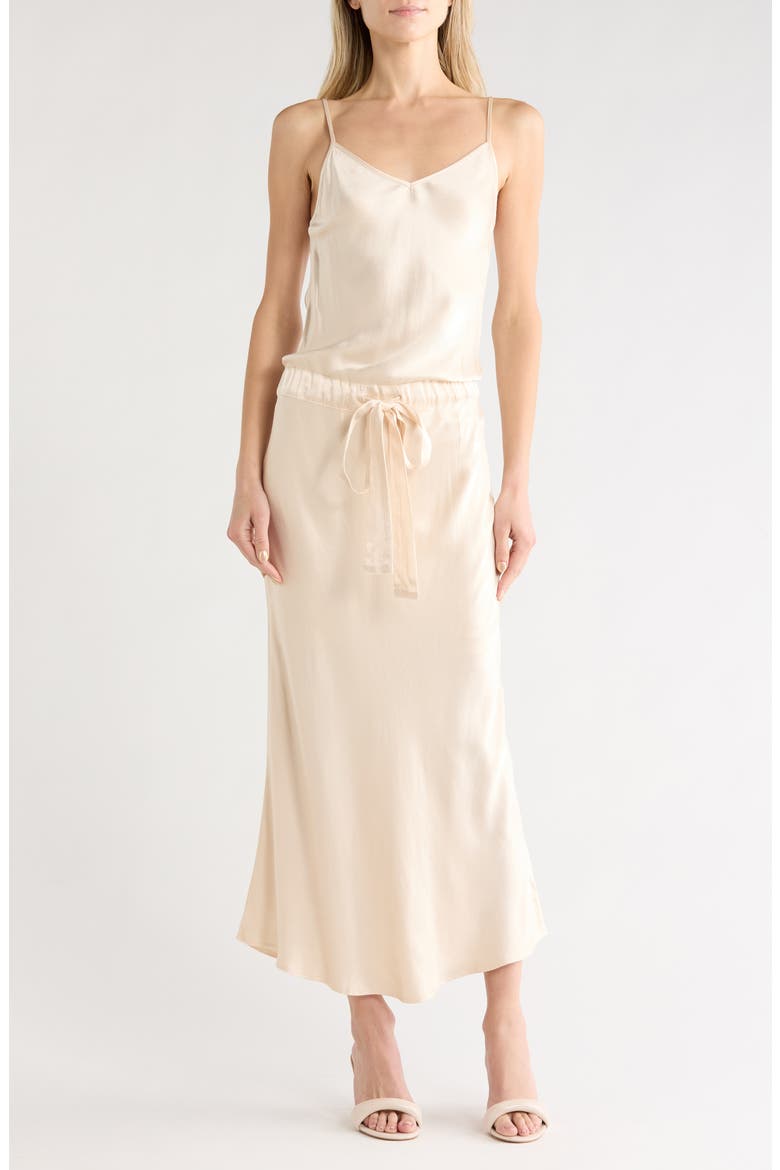Kalani Satin Slipdress, Main, color, OYSTER