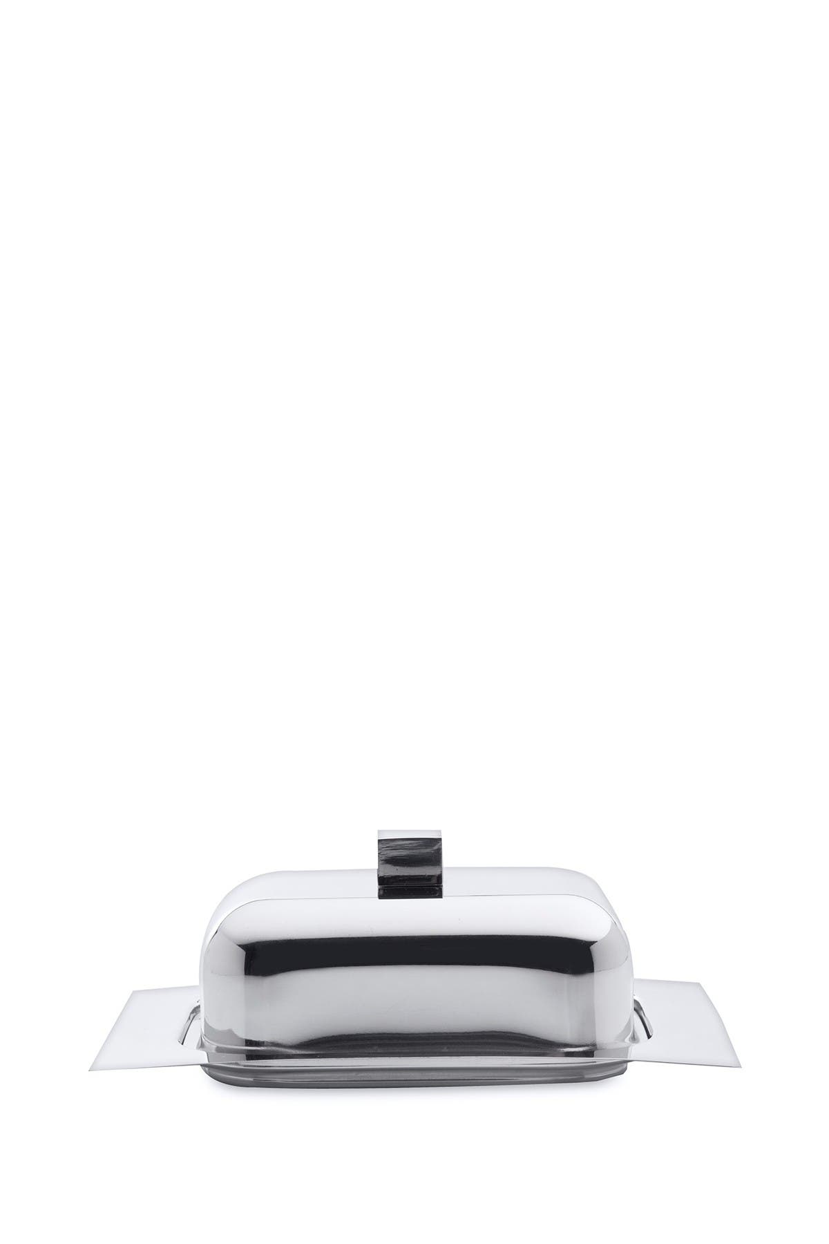 BergHOFF Stainless Steel Silver Butter Dish