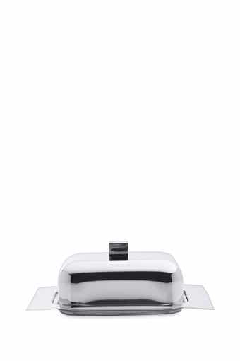 BergHOFF Stainless Steel Silver Butter Dish