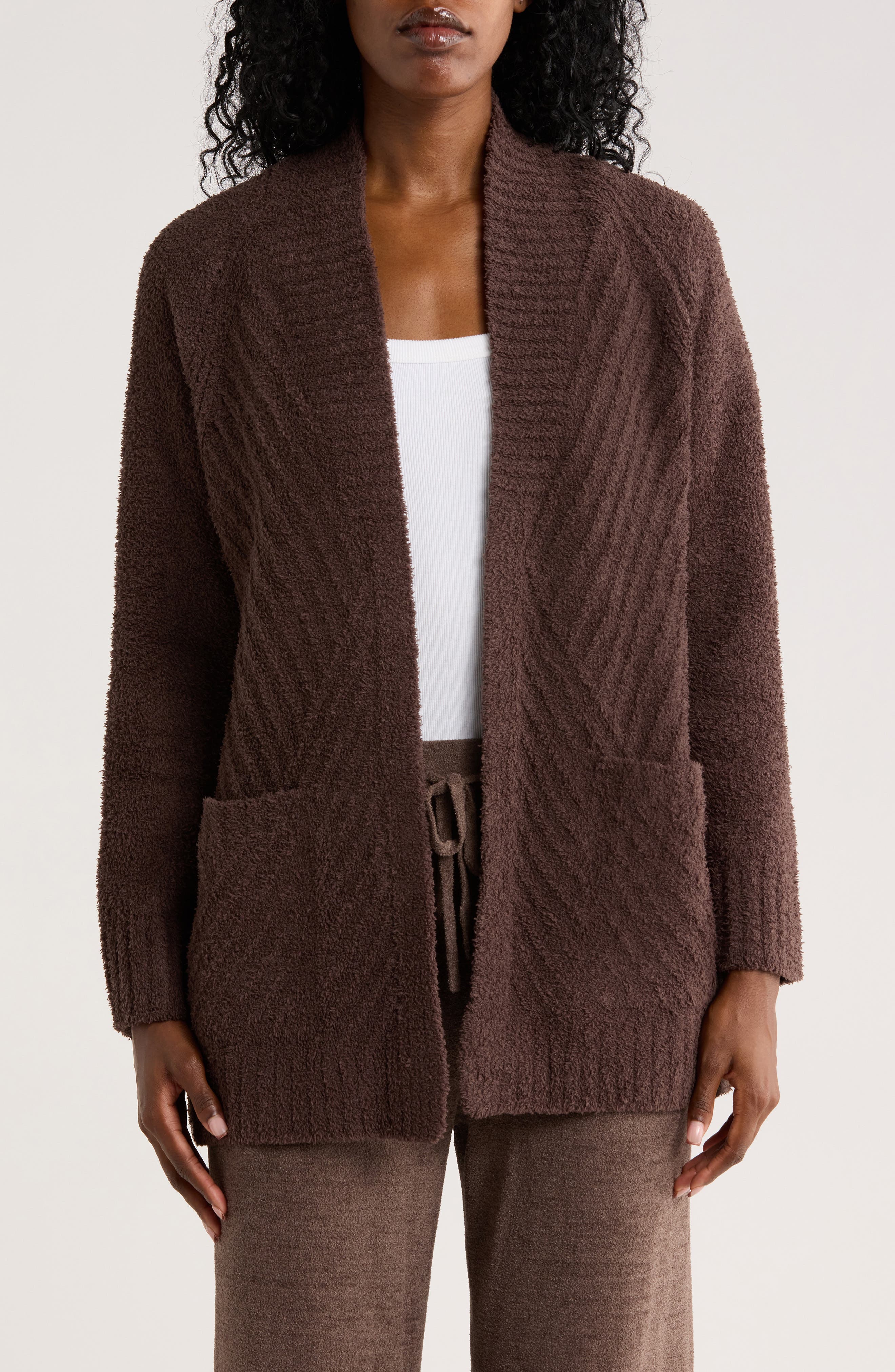 Barefoot Dreams® CozyChic™ Directional Ribbed Cardigan