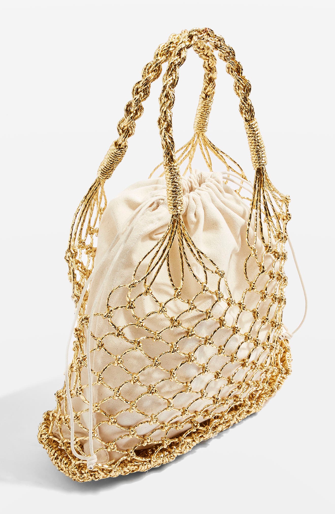 Topshop Shakira Woven Shopper, Alternate, color, 
