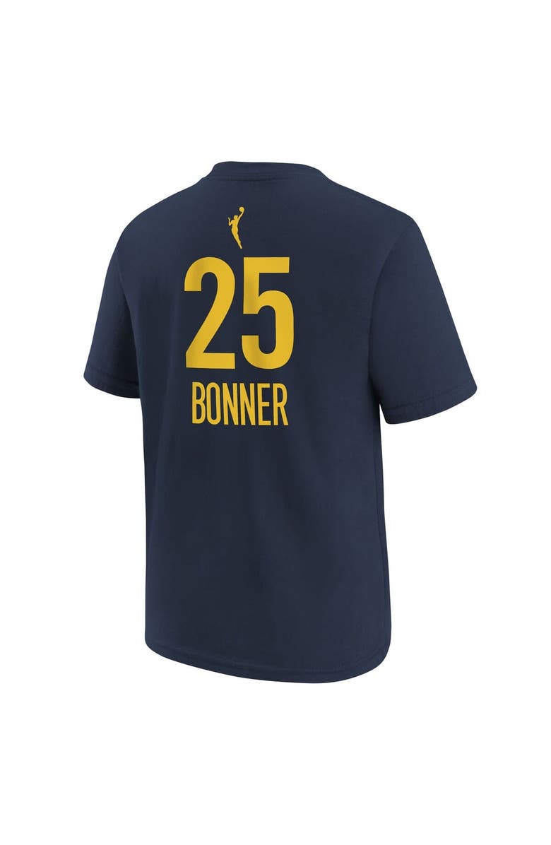 Nike Youth Nike DeWanna Bonner Navy Indiana Fever Explorer Edition Name & Number T-Shirt, Alternate, color, 