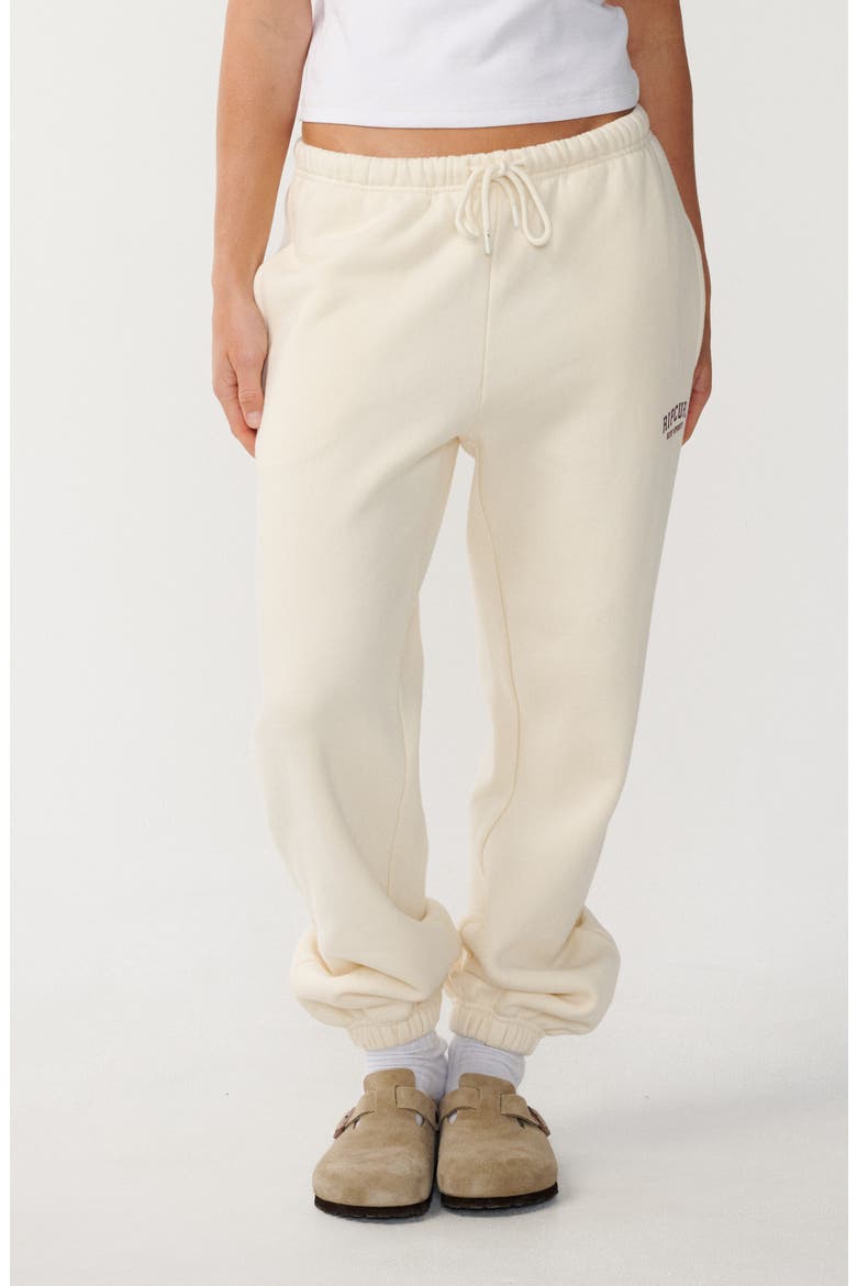 Varsity Sports Cotton Track Joggers, Main, color, BONE