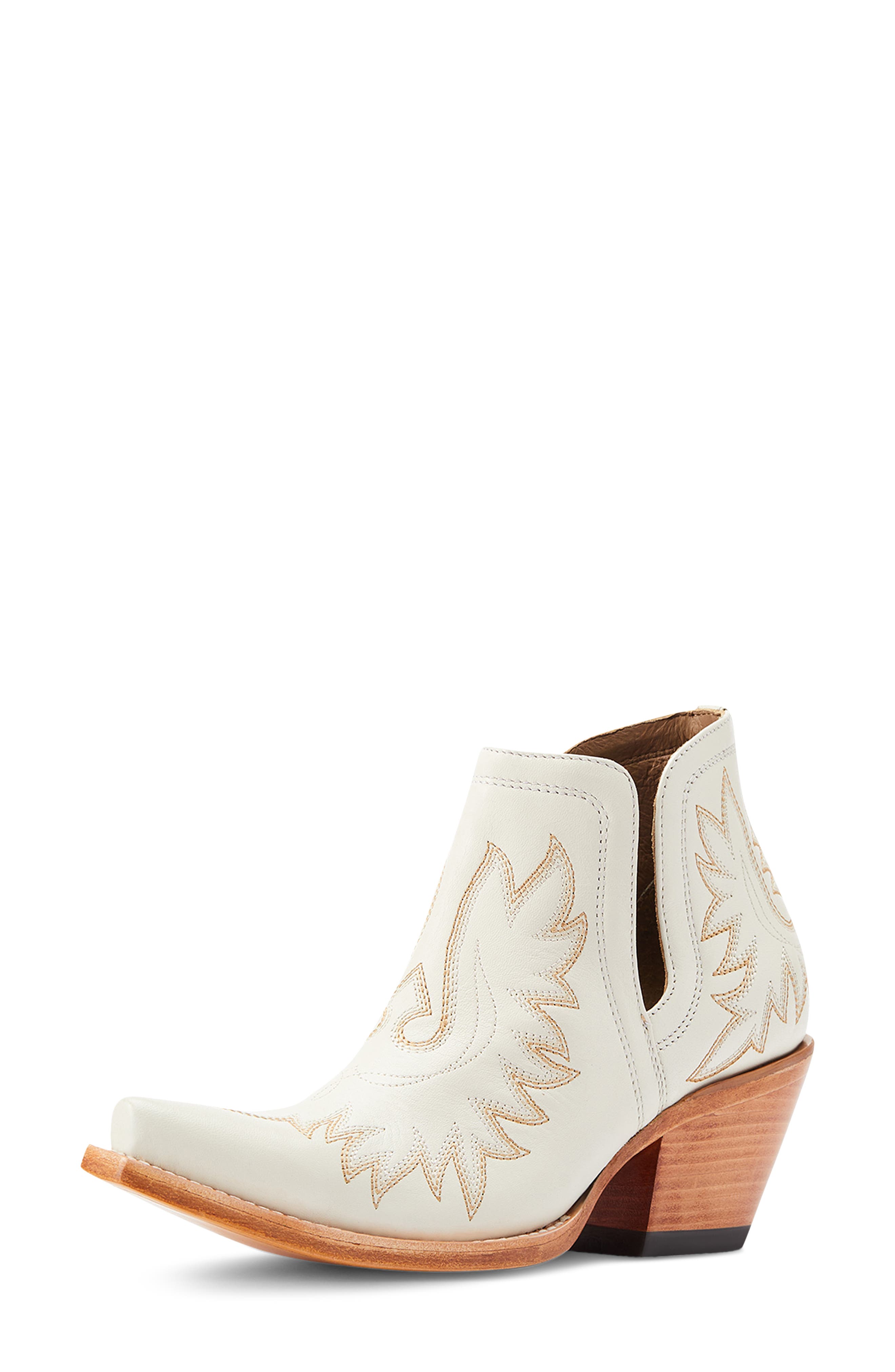 Ariat Dixon Western Boot, Alternate, color, Blanco