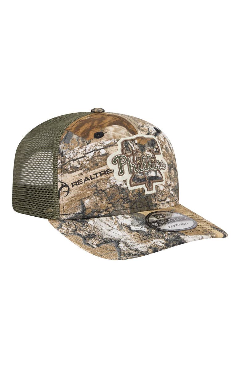 New Era Men's New Era Camo Philadelphia Phillies Realtree 9SEVENTY Adjustable Hat, Alternate, color, Camo