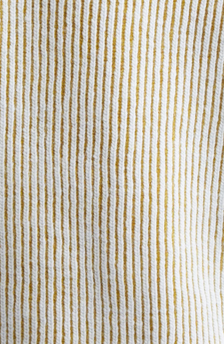 Eckhaus Latta Gender Inclusive Huddle Merino Wool Zip Cardigan, Alternate, color, Cockatiel