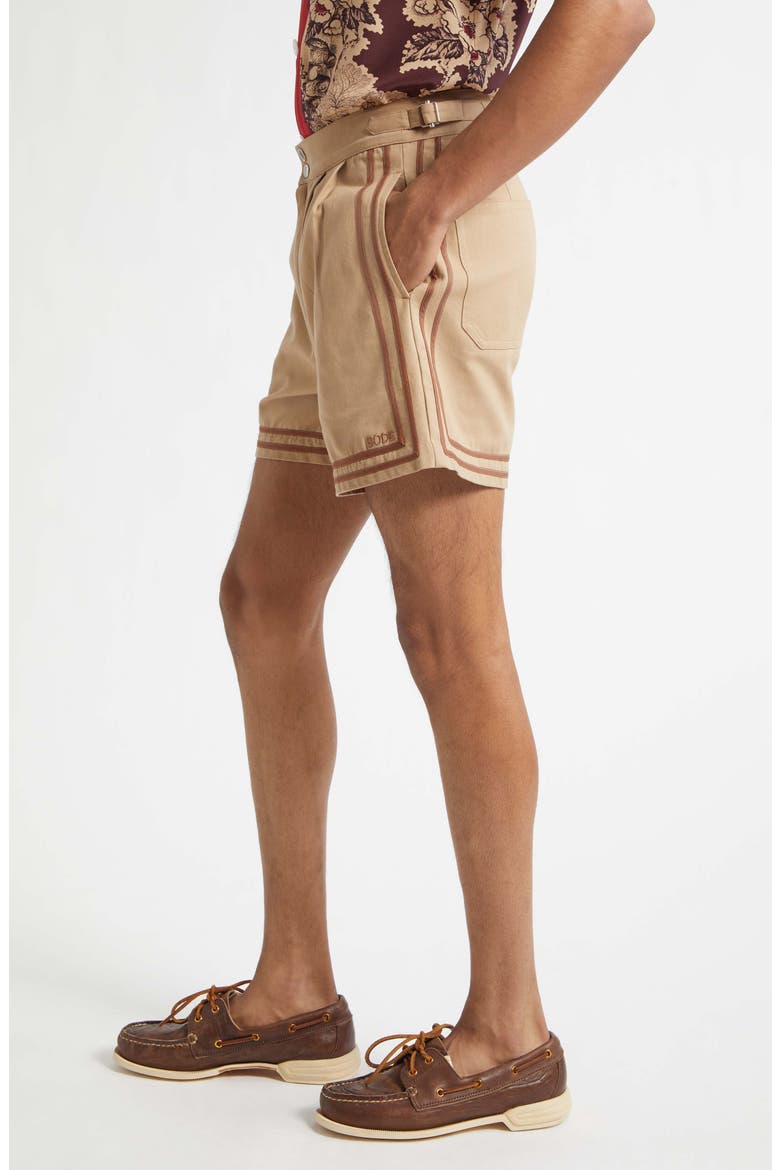 Canteen Cotton Twill Shorts, Alternate, color, KHAKI