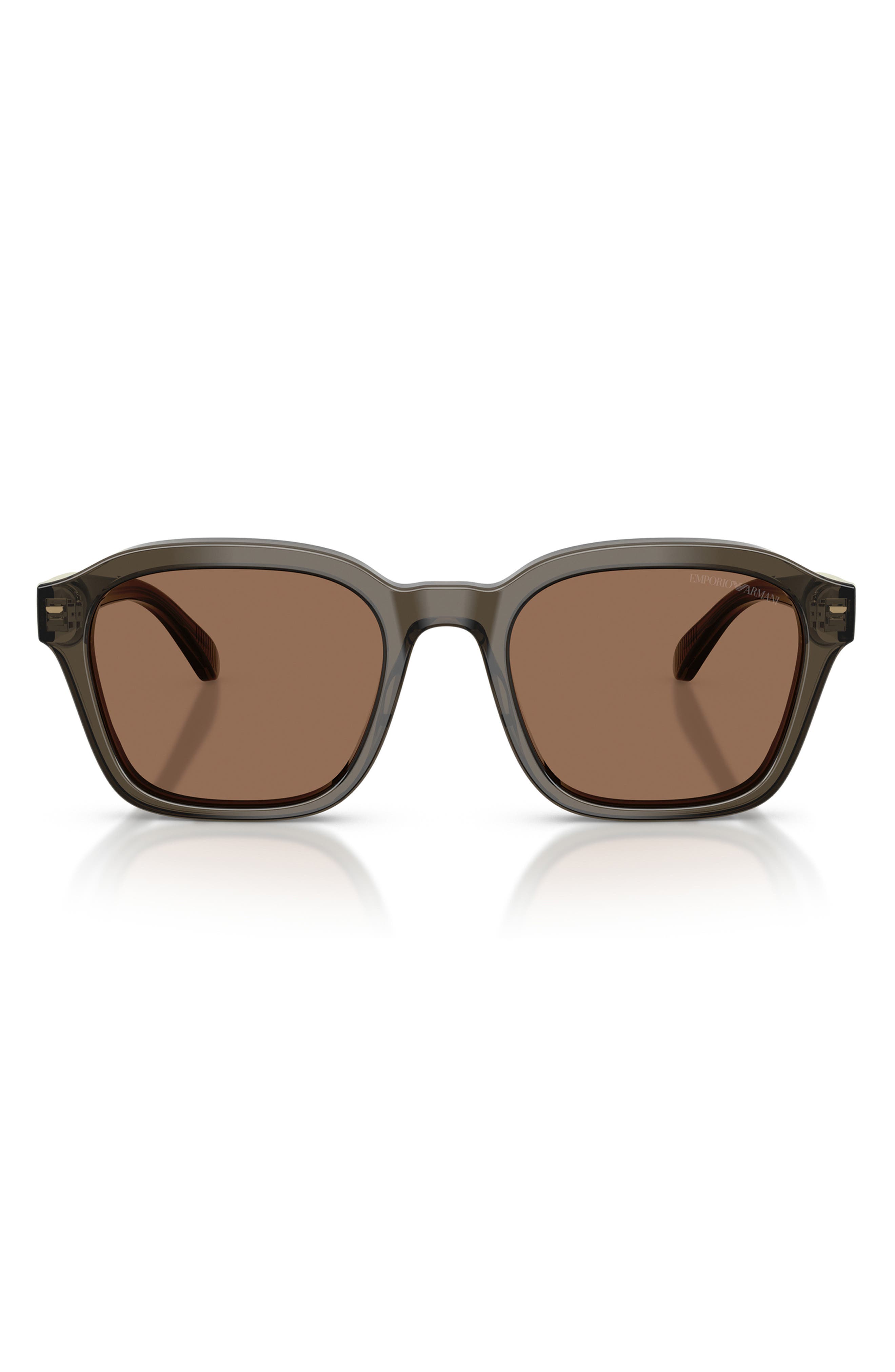 SHINY GREY / DARK BROWN