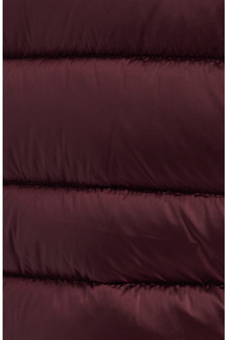 Lynn Quilted Puffer Vest, Alternate, color, WINE RED