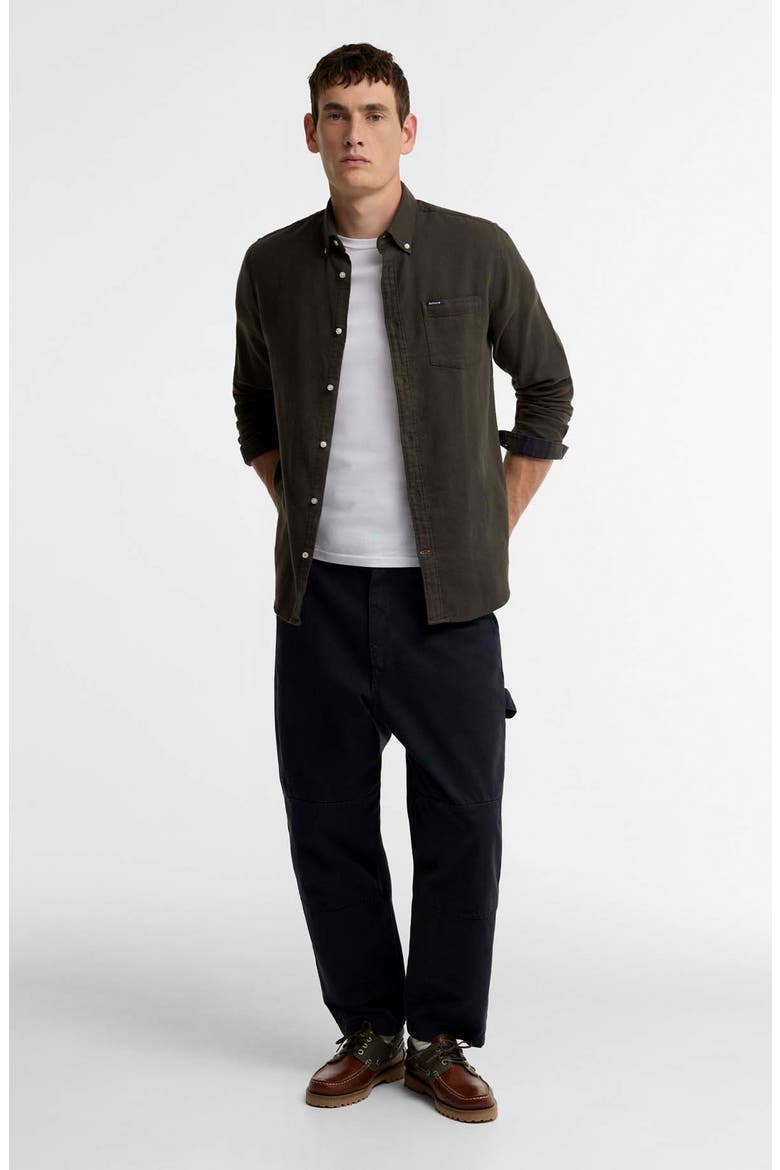 Buckley Button-Down Shirt, Alternate, color, SAGE