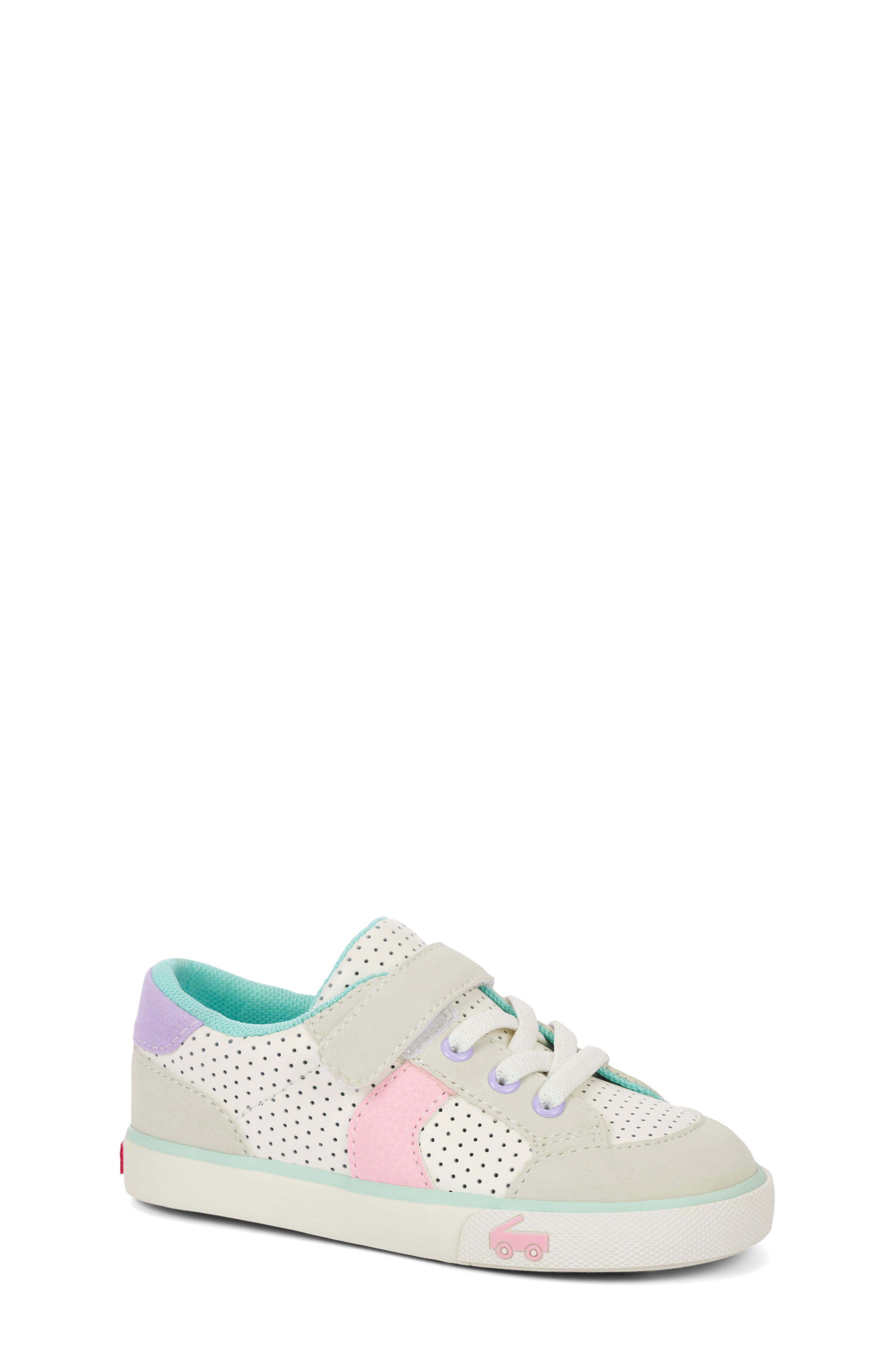 Kids' Connor Sneaker, Main, color, WHITE LEATHER