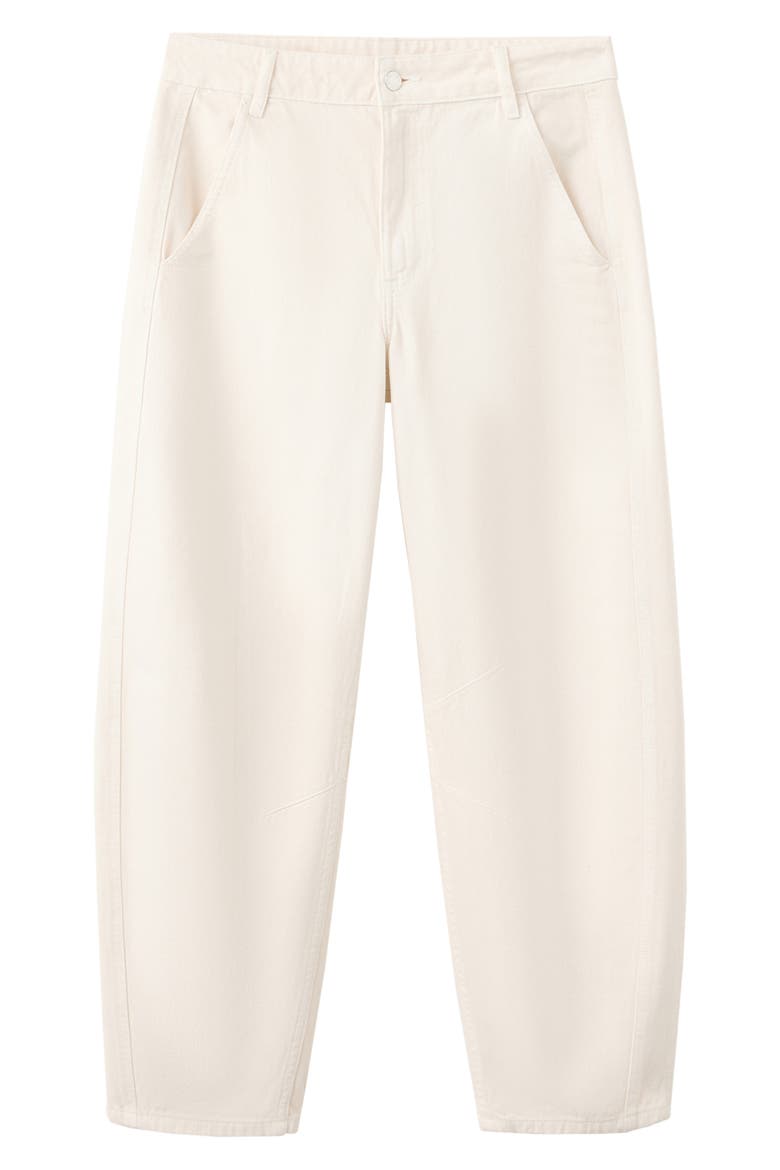 Balloon Leg Jeans, Alternate, color, ECRU