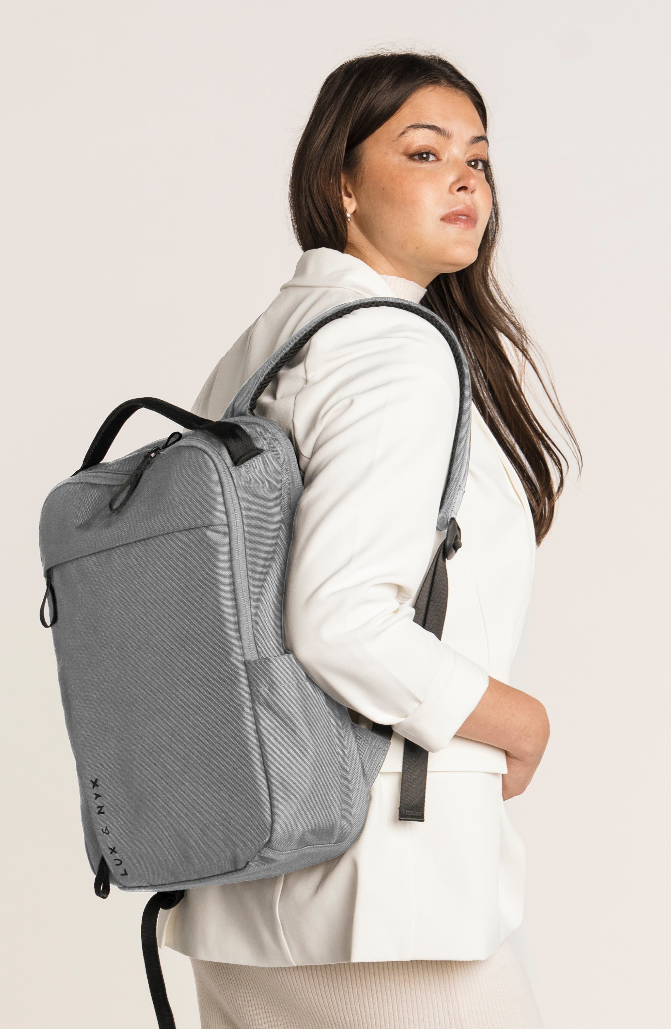 Purpose 16-Inch Laptop Work Bag for Women, Alternate, color, Gray