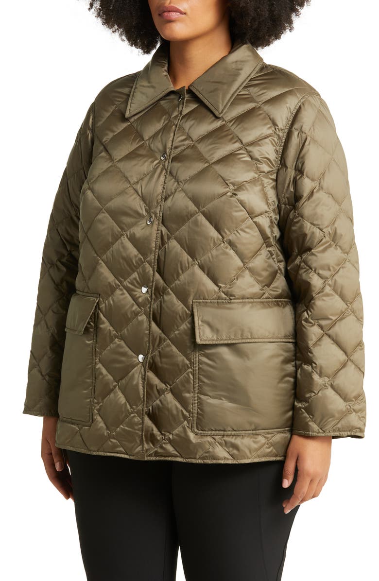 Lafayette 148 New York Water Repellent Reversible Quilted Down Jacket, Alternate, color, 