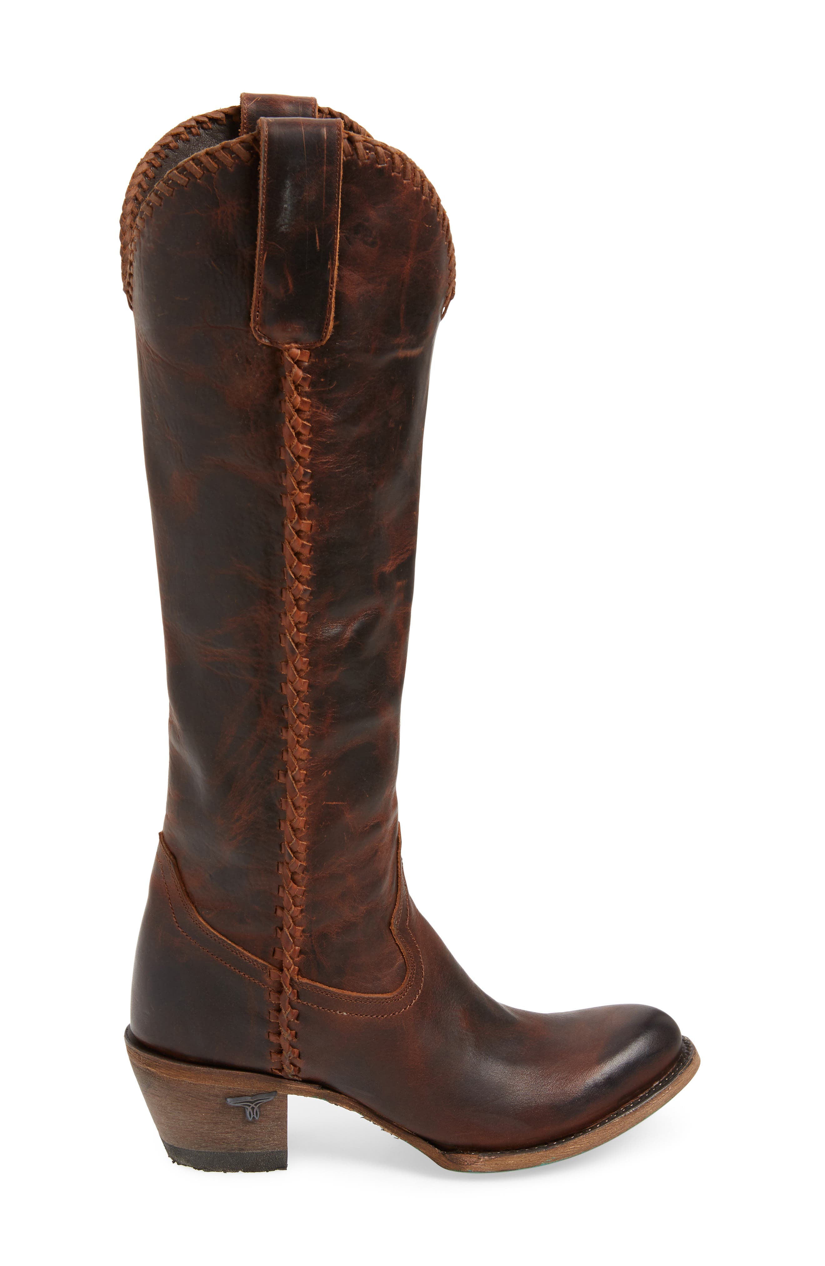 Lane Boots Plain Jane Knee High Western Boot, Alternate, color, 