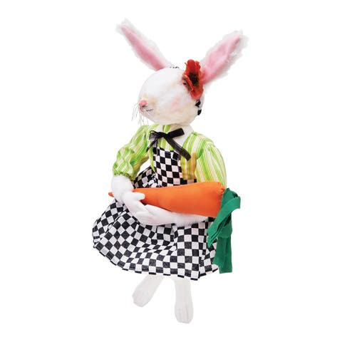 Angora Rabbit Figurine