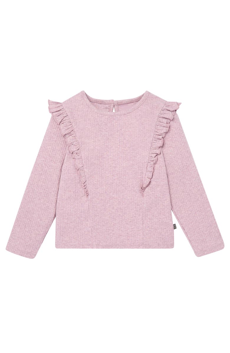 Modern Moments<sup
™</sup
by Gerber Ruffle Tops and Leggings Set, Alternate, color, Purple