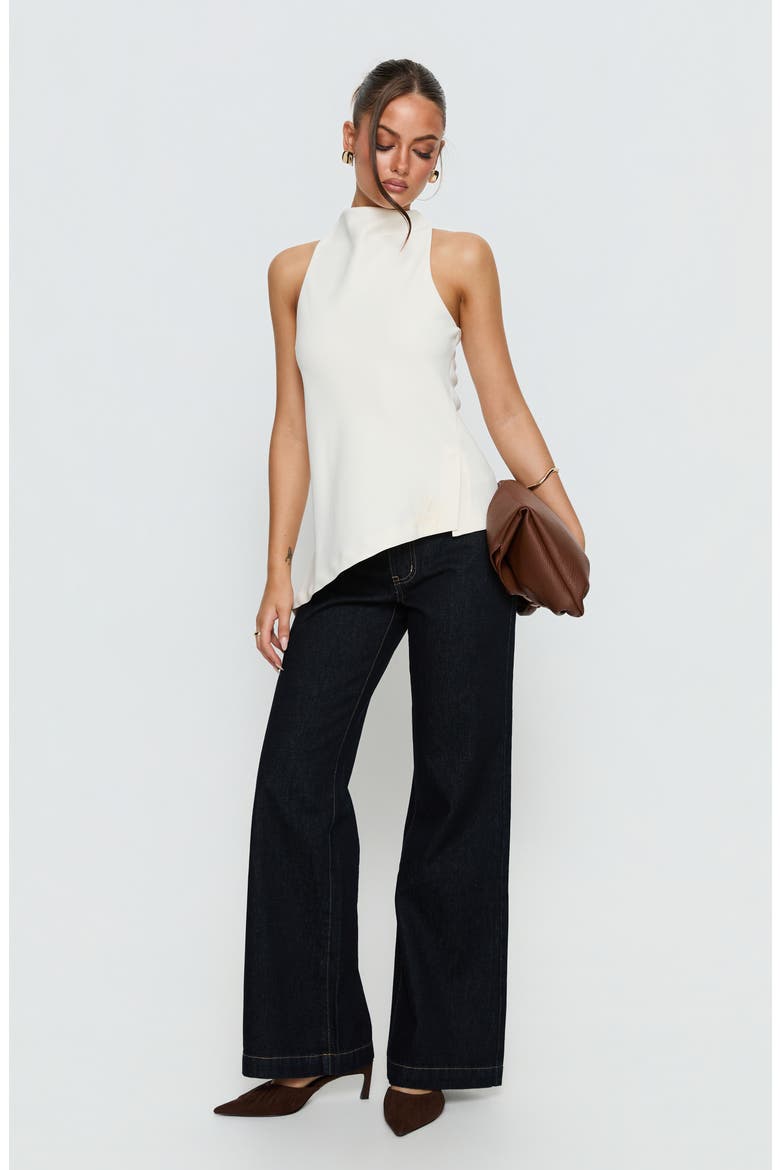 Days Get Dark Mock Neck Sleeveless Top, Alternate, color, CREAM