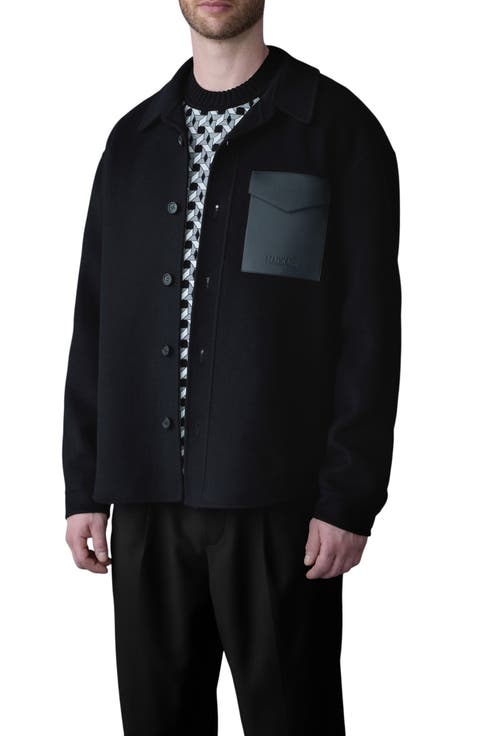 Emmanuel Double Face Wool Overshirt