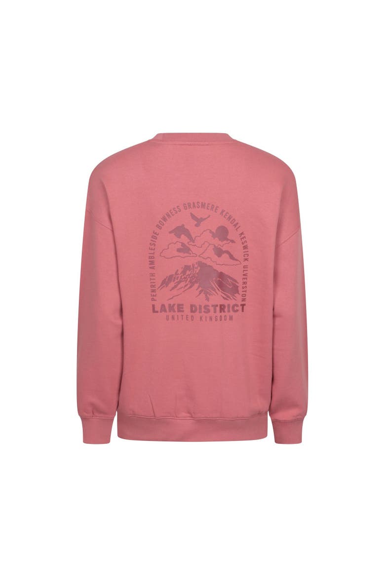 Scotland Graphic Sweatshirt, Alternate, color, Pink