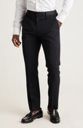 Bonobos Jetsetter Flat Front Hemmed Stretch Wool Dress Pants