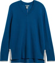 Griffen Tipped Wool
Cashmere High-Low Sweater