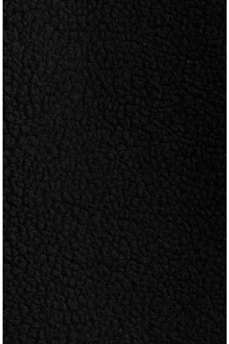 Prentis Fleece Zip Jacket, Alternate, color, BLACK