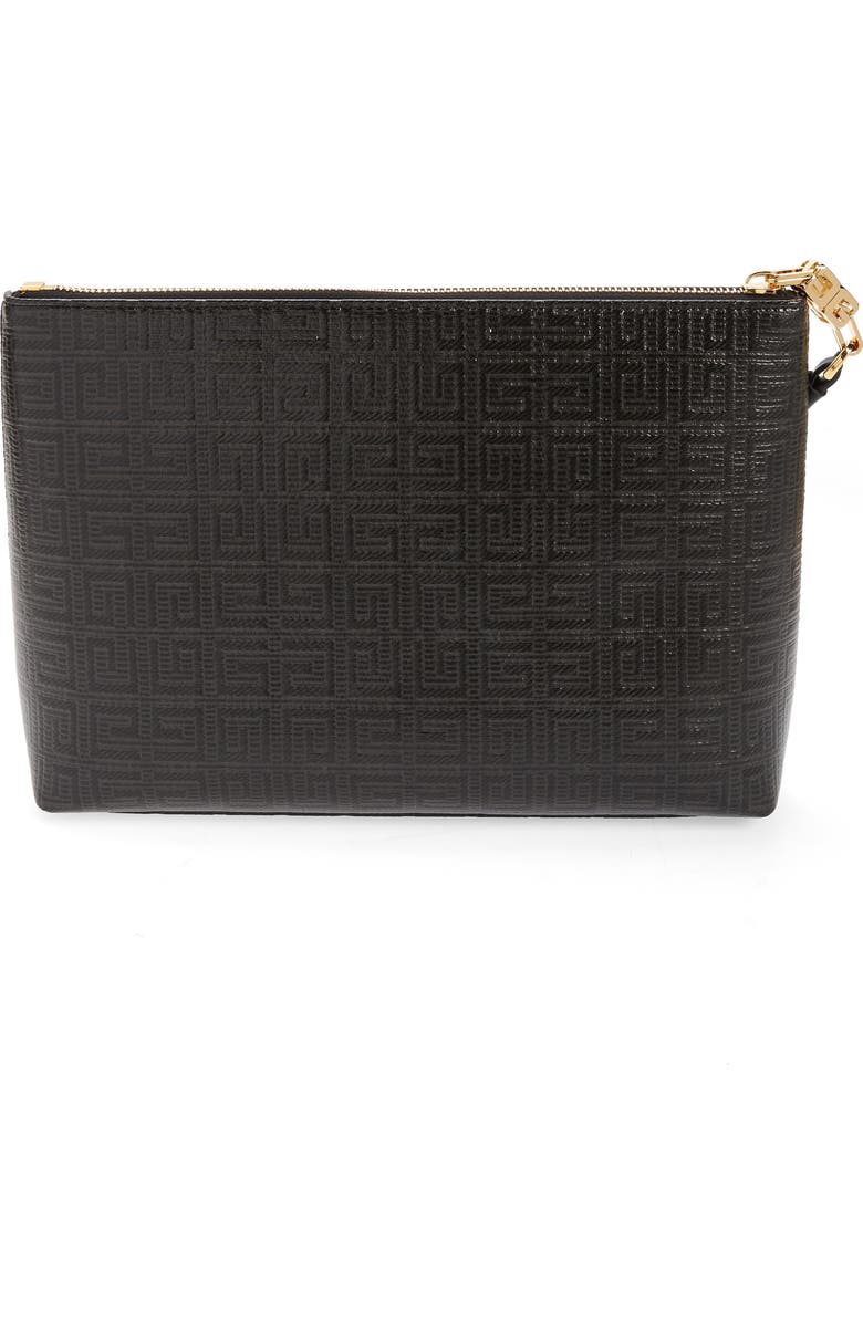 Givenchy Large 4G Canvas Pouch, Alternate, color,