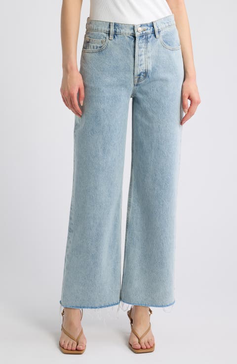 Fawcett High Waist Straight Leg Jeans