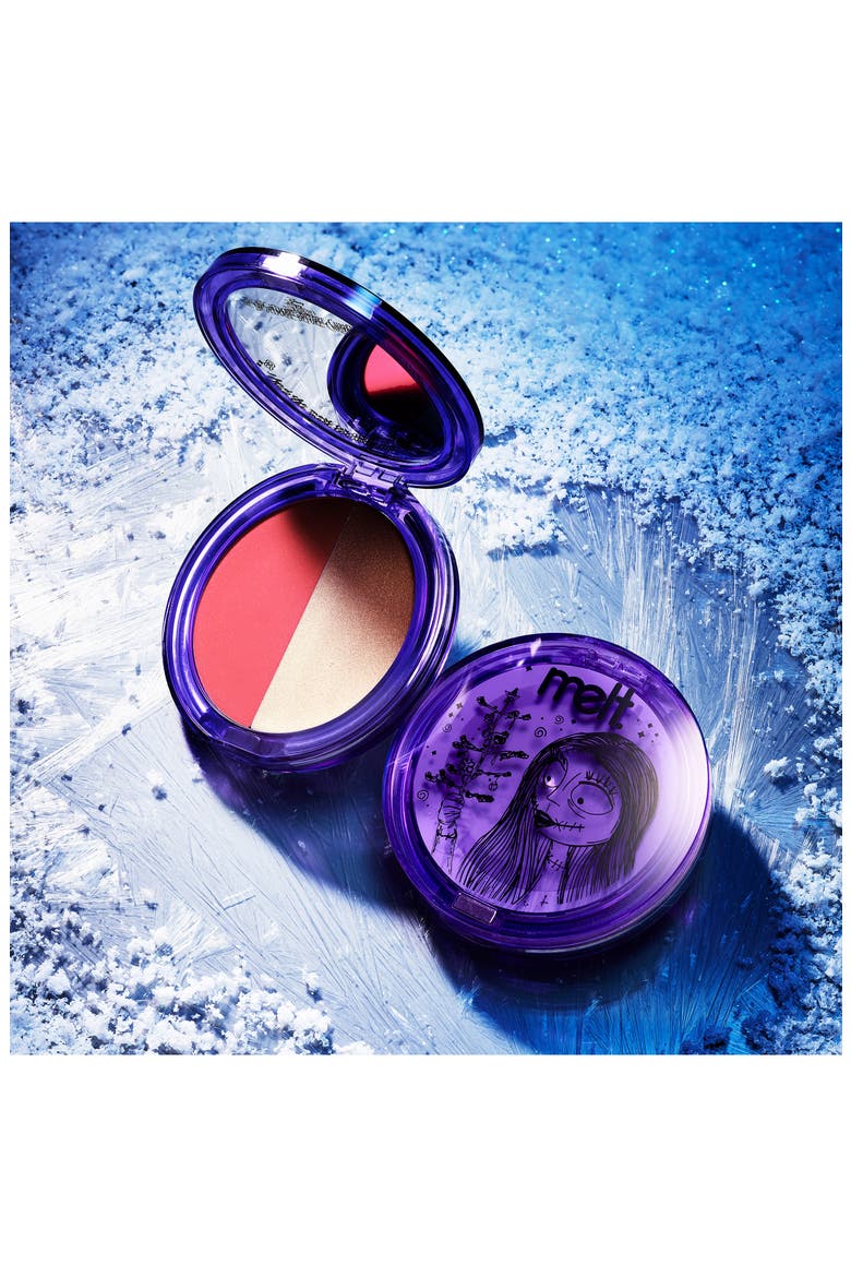 x Disney 'The Nightmare Before Christamas' Deadly Night Shade Cream Blushlight & Highlight Duo (Limited Edition), Alternate, color, DEADLY NIGHT SHADE