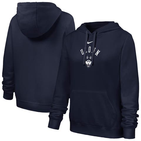 Women's Nike Navy UConn Huskies Club Fleece Hoodie