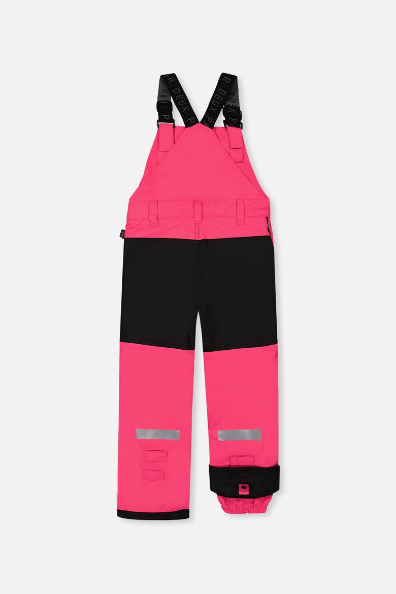 Play Adjustable Suspenders Overall Snow Bib, Alternate, color, Bright Pink