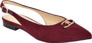 Tommy Hilfiger Vesly Pointed Toe Slingback Flat
