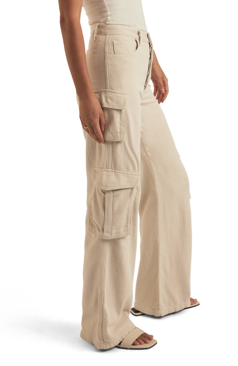 Favorite Daughter The Carly Cargo Wide Leg Jeans, Alternate, color, 