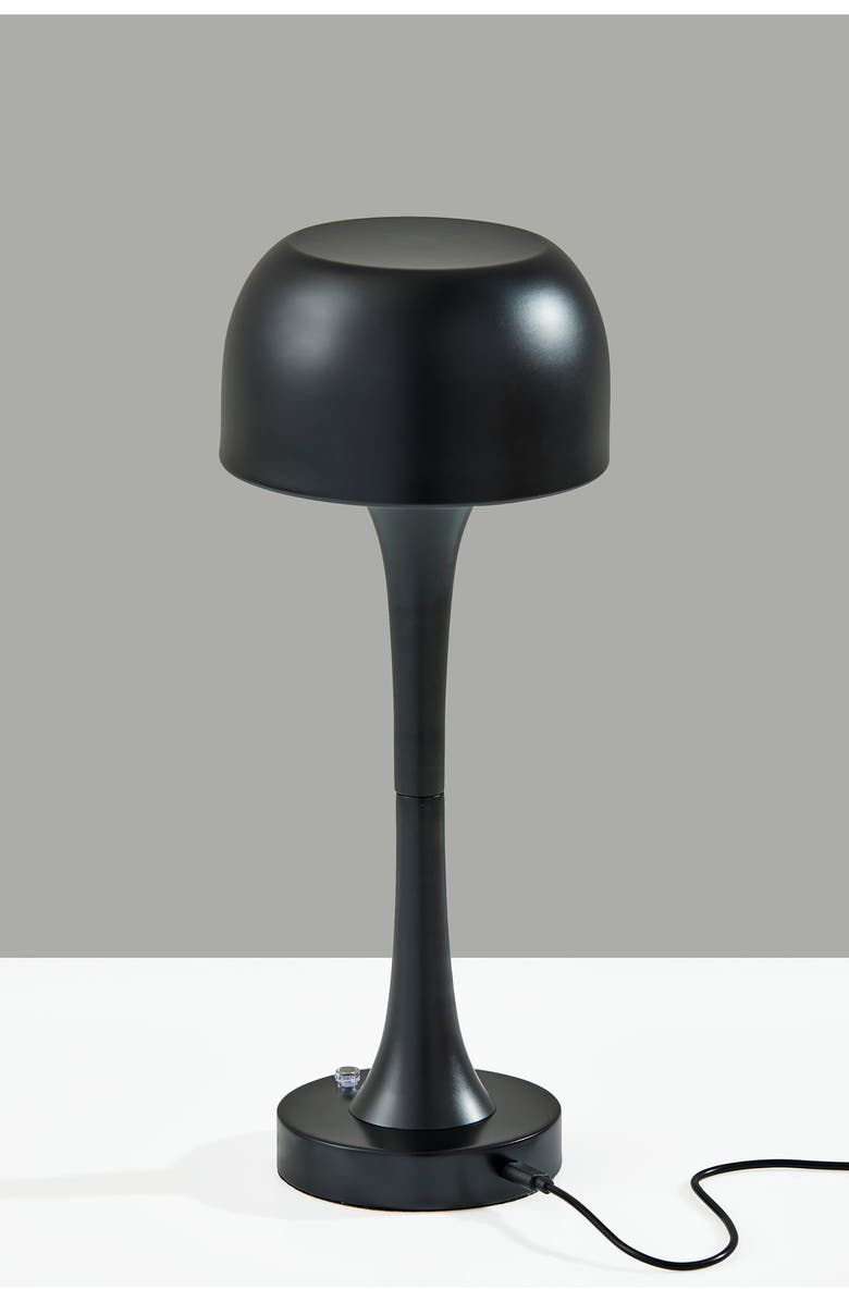 ADESSO LIGHTING Jimmy Cordless LED Lamp, Alternate, color, Black