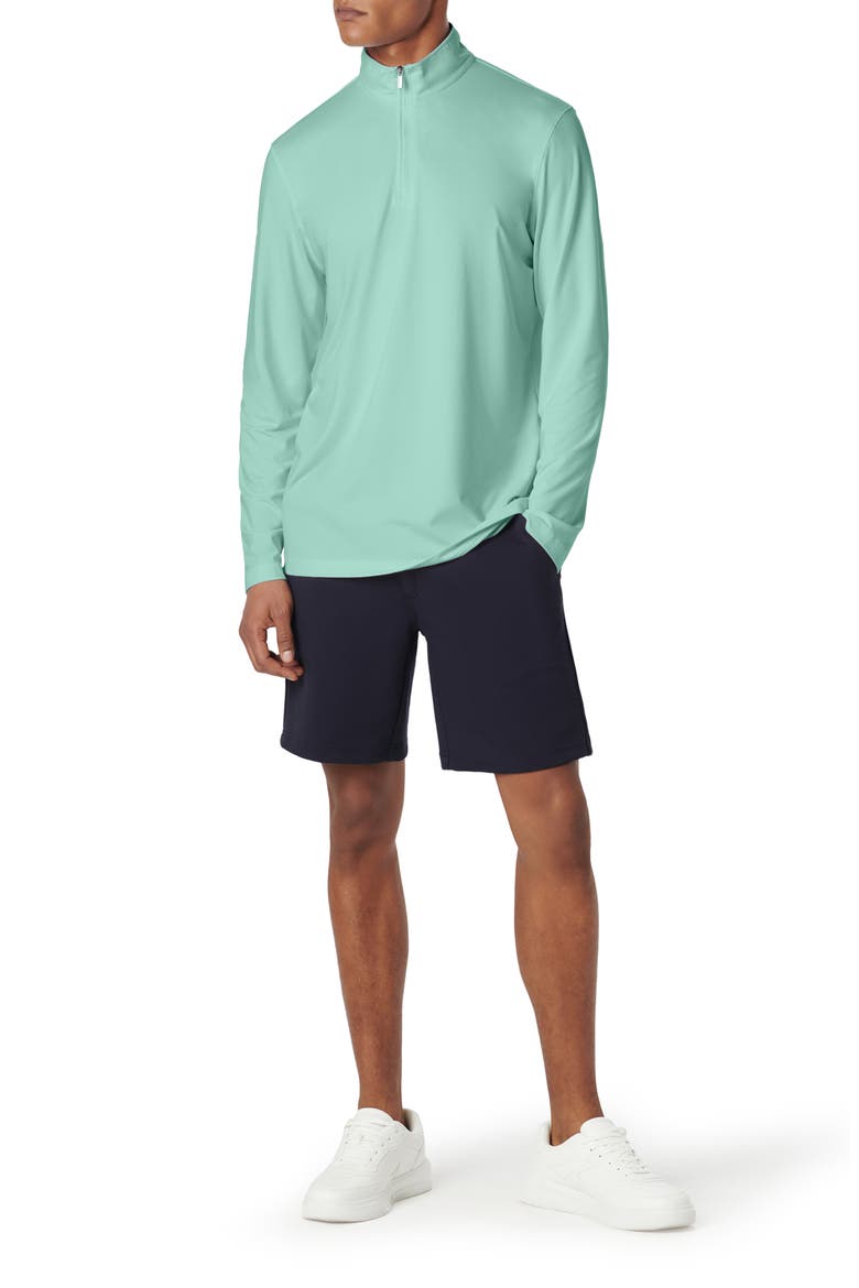 Quarter Zip Performance Pullover, Alternate, color, MINT
