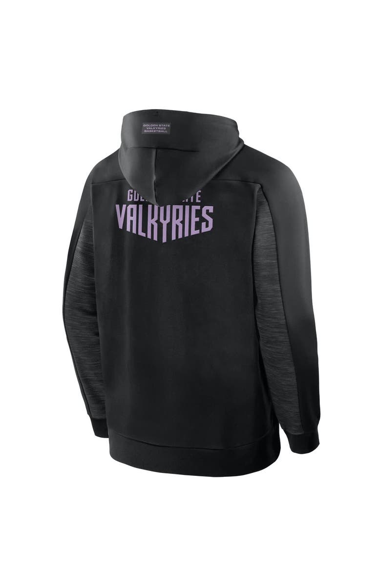 FANATICS Men's Fanatics Black Golden State Valkyries Back Door Cut Play Defender Full-Zip Hoodie, Alternate, color, Black
