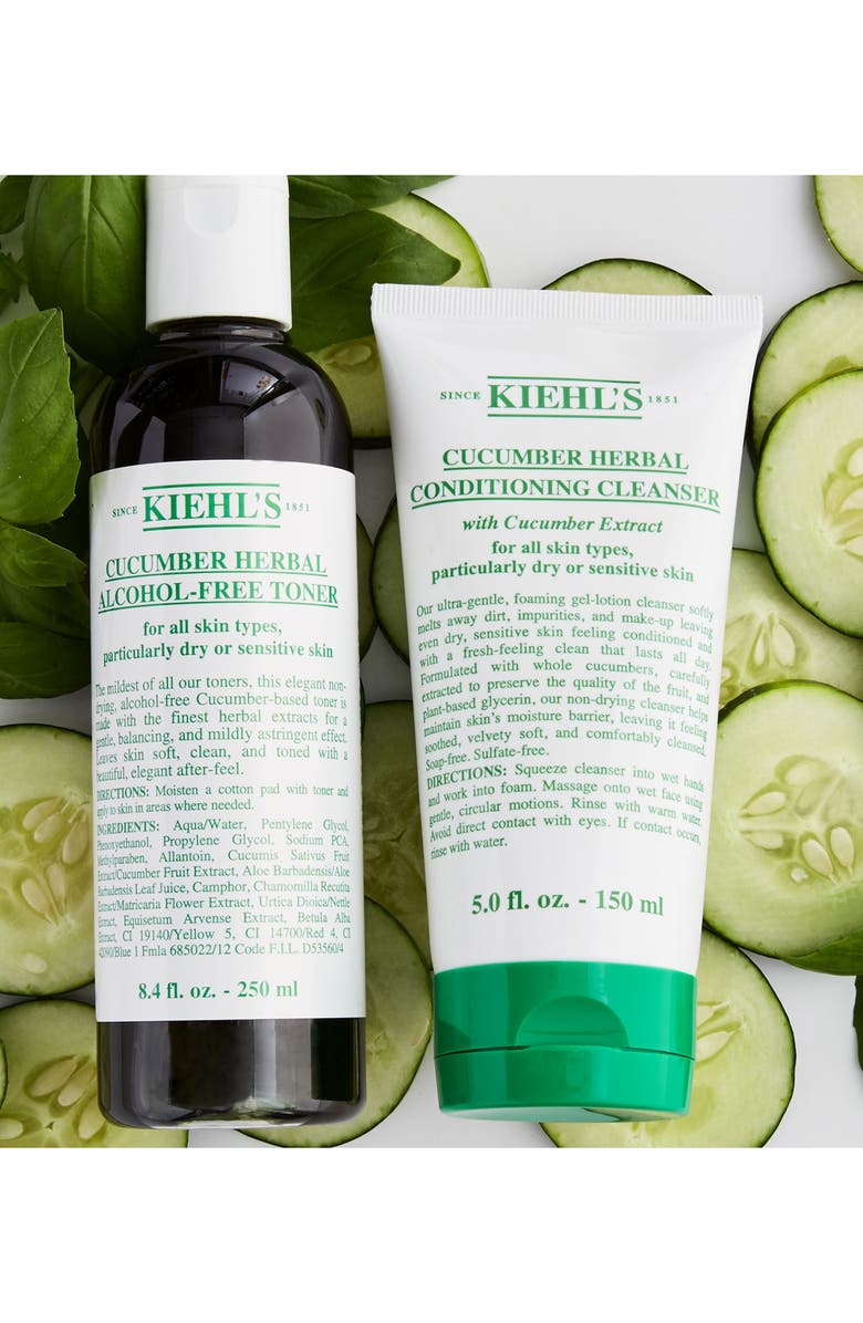 Kiehl's Since 1851 Cucumber Herbal Cleanser, Alternate, color, 