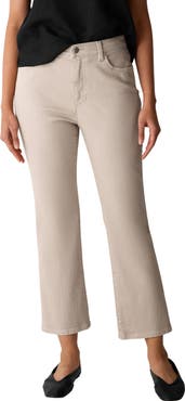 Eileen Fisher Kick Flare Ankle Jeans