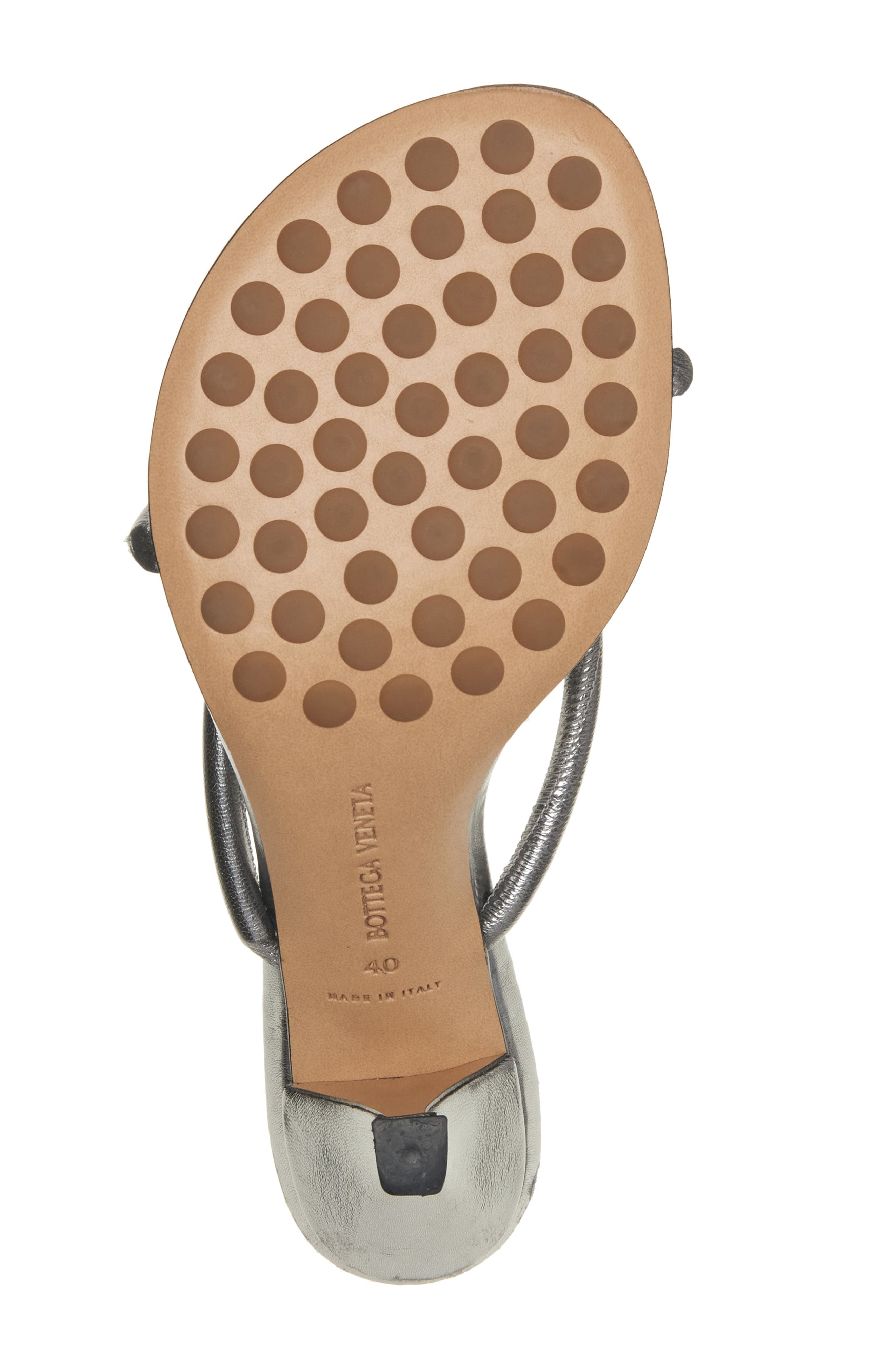 Bottega Veneta Blink Metallic Sandal, Alternate, color, 