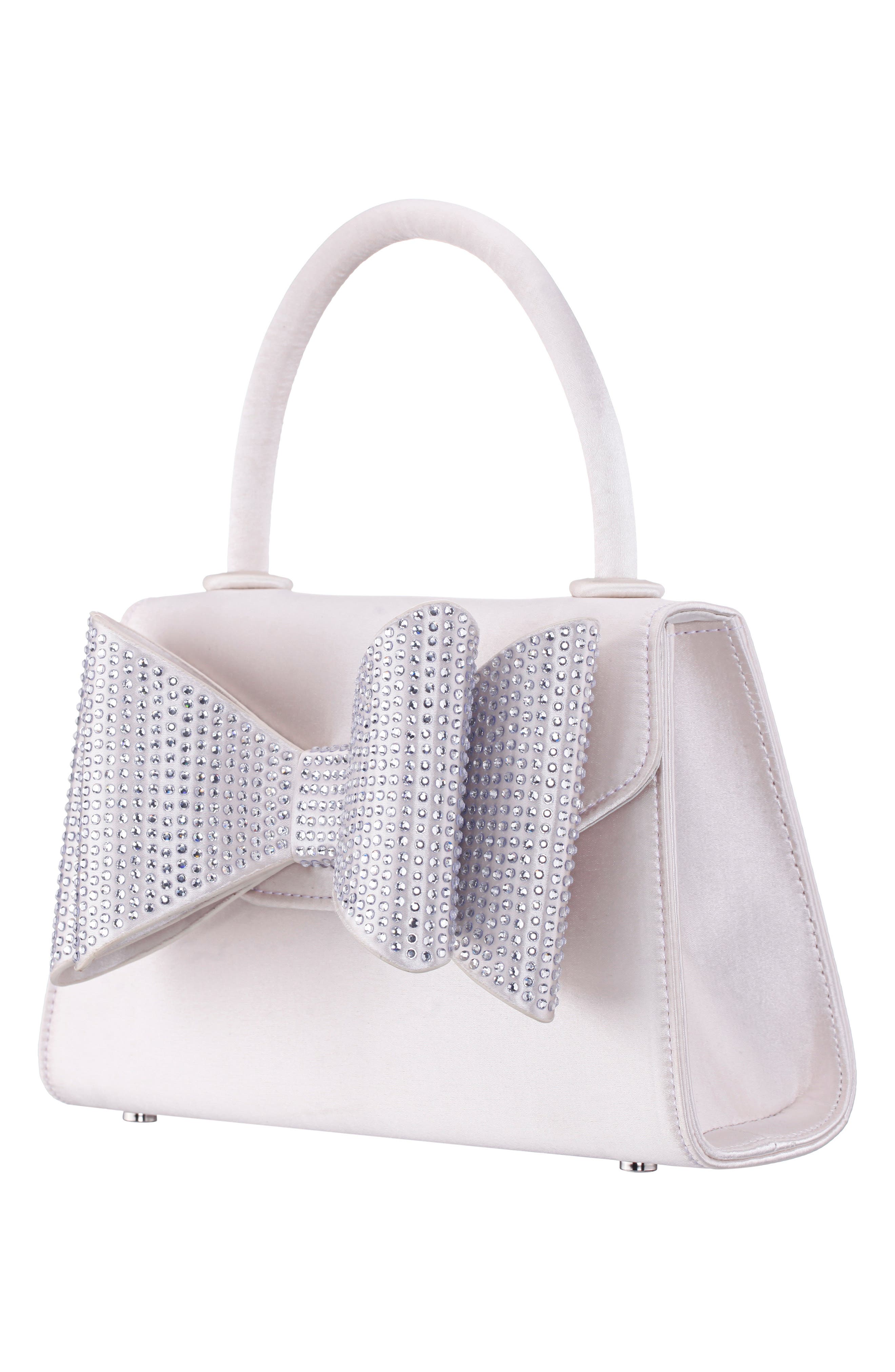 Nina Alila Top Handle Bag, Alternate, color, Ivory