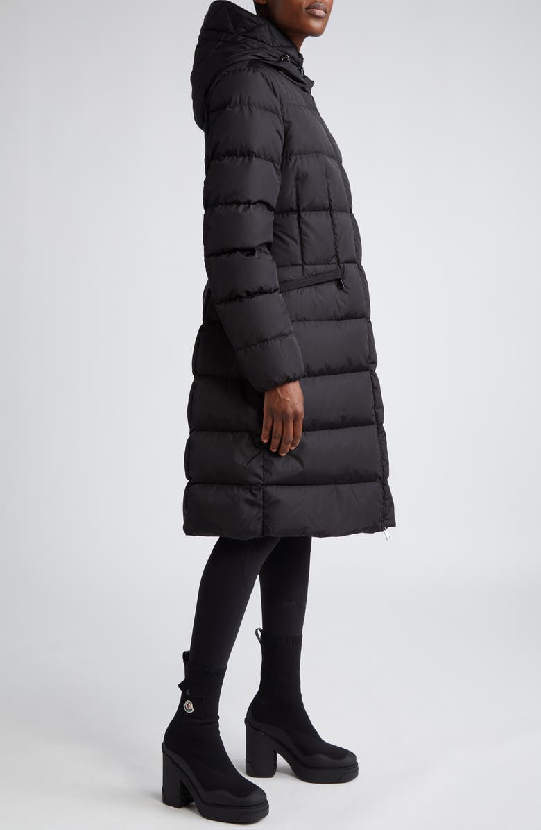 Moncler Avocette Hooded Down Coat, Alternate, color,
