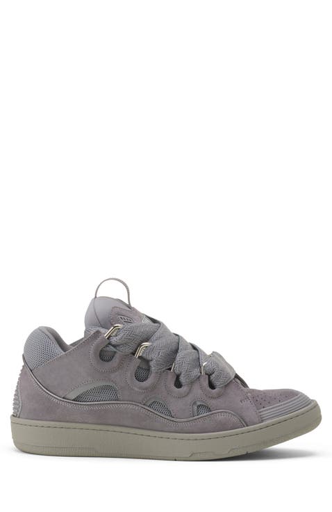 Curb Monochrome Suede Sneakers